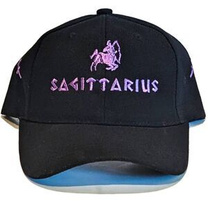 Sagittarius Zodiac Astrology Hat Baseball Cap Present Gift Thick Material